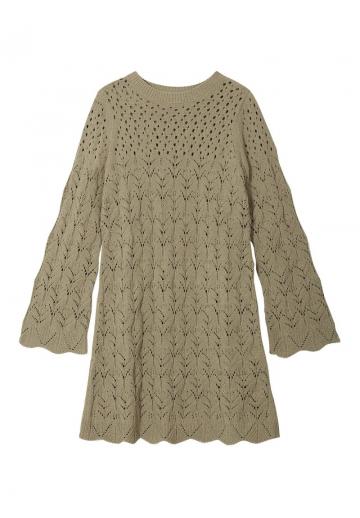 Вязаное платье