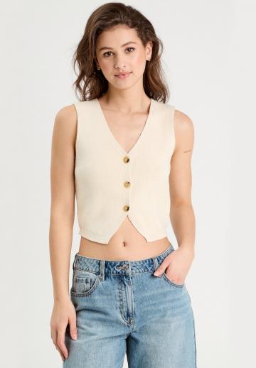 Джинсовая жилетка