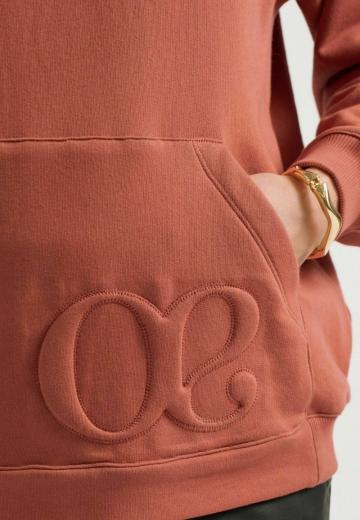 Пуловер с капюшоном