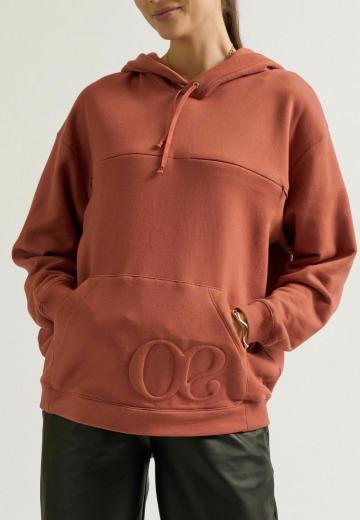 Пуловер с капюшоном