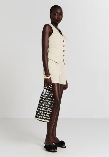 Джинсовая жилетка