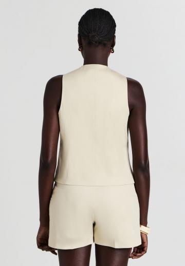 Джинсовая жилетка