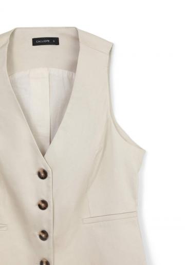 Джинсовая жилетка