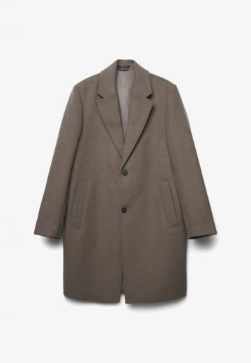 Шерстяное пальто