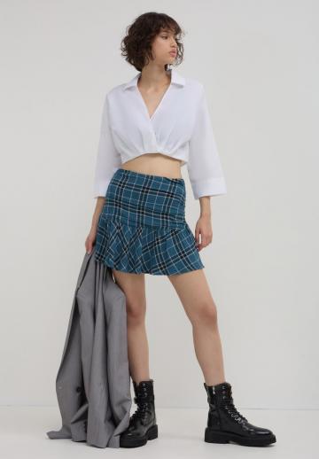 Атласная блузка