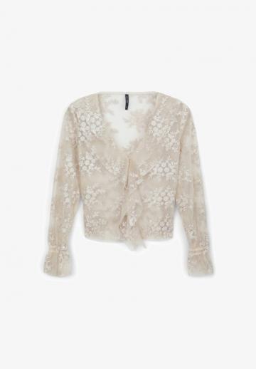 Кружевная блузка