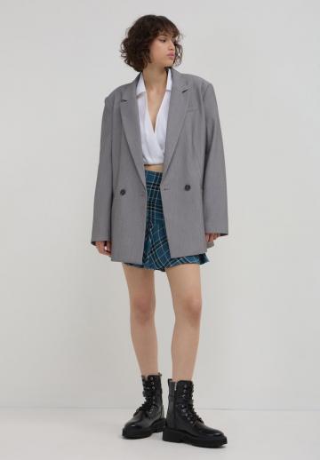 Атласная блузка