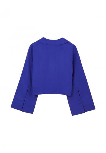 Атласная блузка