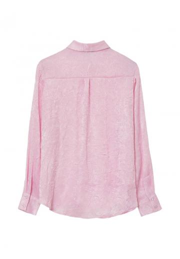 Атласная блузка