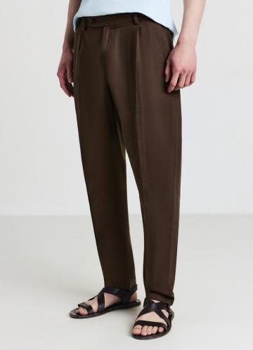 Льняные брюки