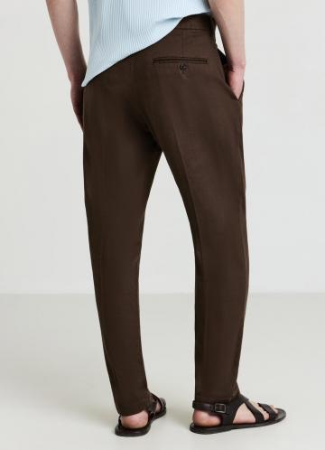 Льняные брюки