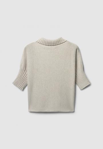 Пуловер с рукавом три четверти