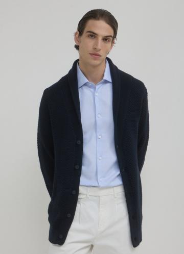 Вязаная кофта