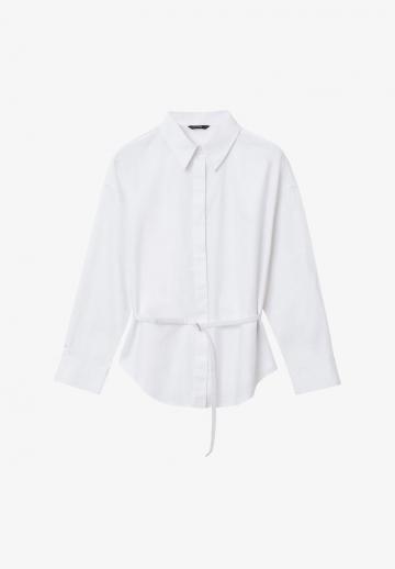 Атласная блузка