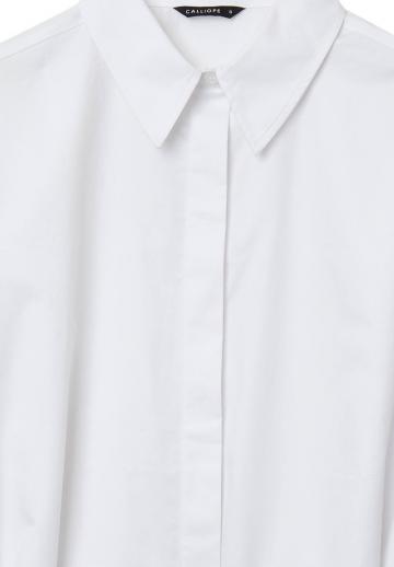 Атласная блузка