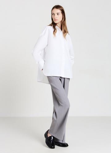 Атласная блузка