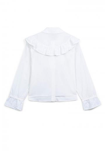 Атласная блузка