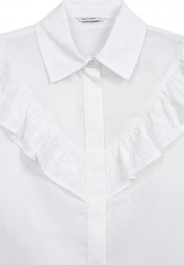 Атласная блузка