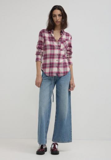 Фланелевая рубашка