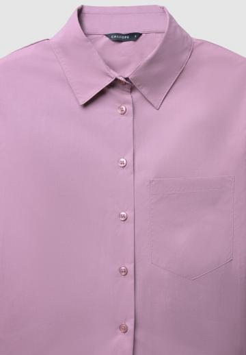 Атласная блузка