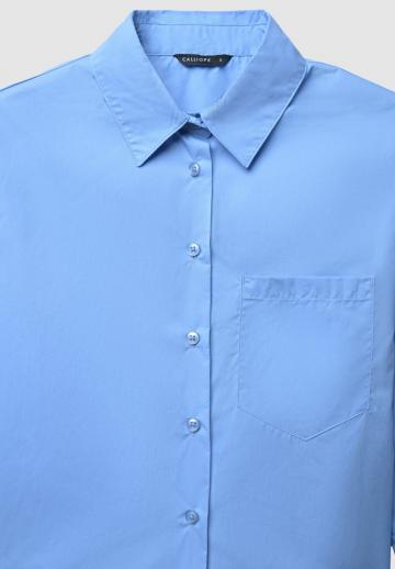 Атласная блузка