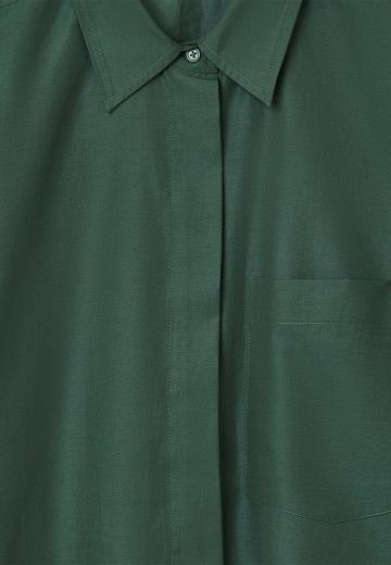 Атласная блузка