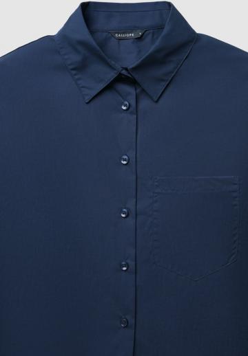 Атласная блузка