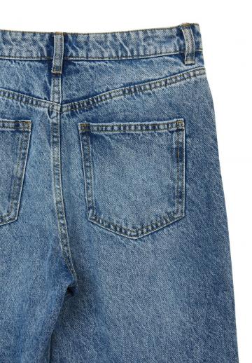 Прямые джинсы