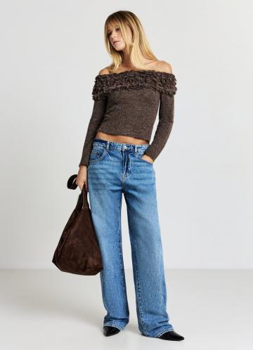 Прямые джинсы