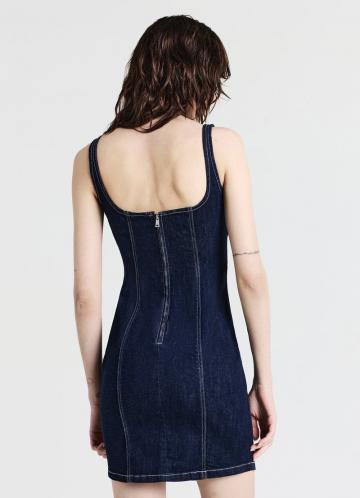 Джинсовое платье