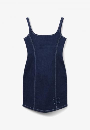 Джинсовое платье