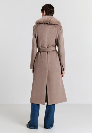 Шерстяное пальто
