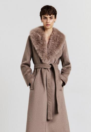 Шерстяное пальто