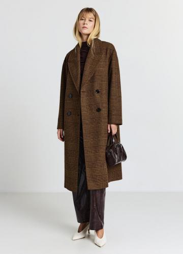 Шерстяное пальто