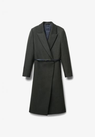 Шерстяное пальто