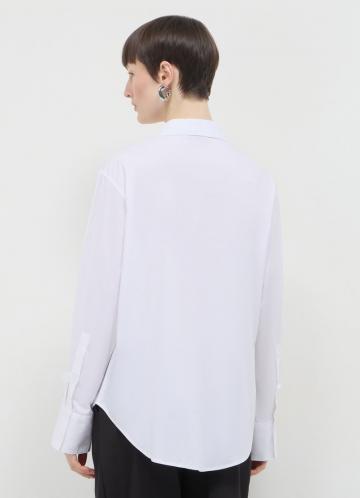 Атласная блузка