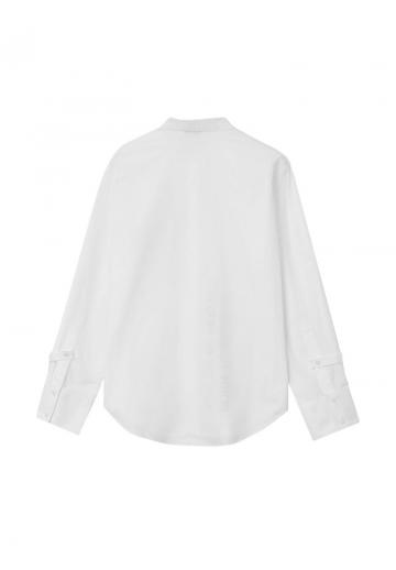 Атласная блузка