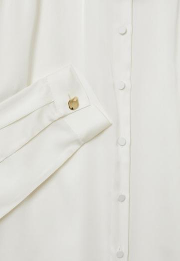 Атласная блузка