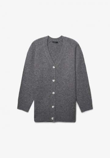 Длинный кардиган