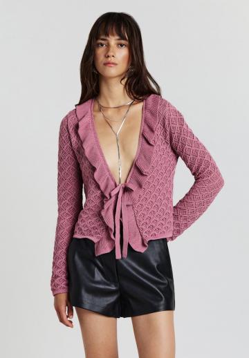 Вязаная кофта