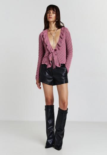 Вязаная кофта