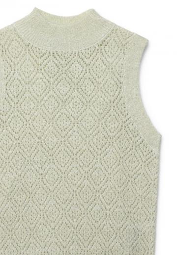 Пуловер без рукавов