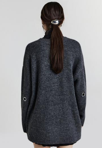 Длинный пуловер