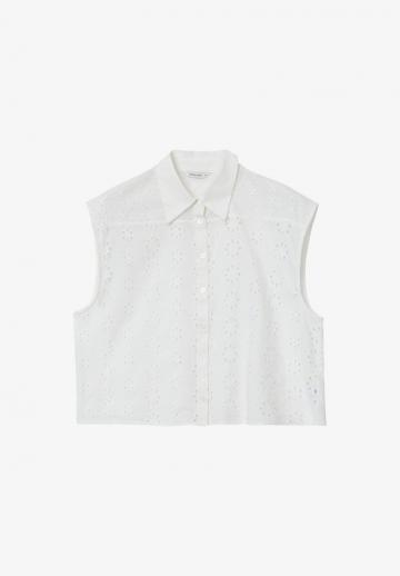 Блузка без рукавов