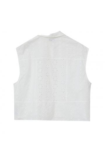 Блузка без рукавов