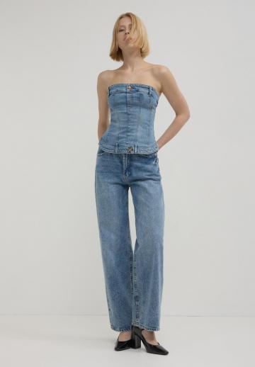 Топ без бретелек