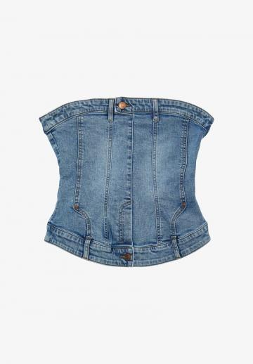 Топ без бретелек