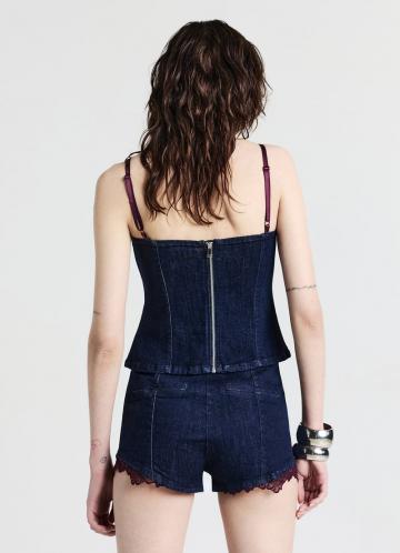 Топ на бретельках