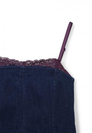 Топ на бретельках