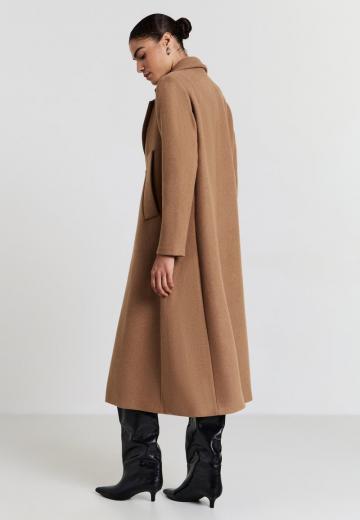 Шерстяное пальто